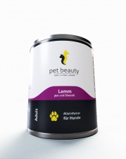Lamm pur und Distel�l | Nassfutter f�r Hunde | 800g