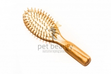 Hundeb�rste | pet beauty deluxe Natur, 20 mm Holzstifte | Olivenholz