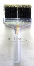 ActiVet Brush SOFT 9cm gold Flitter | exklusive B�rsten f�r Hunde und Katzen