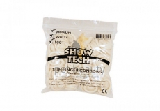 Show Tech Fingerlinge f�r Hunde, Medium, Weiss, 100 St.