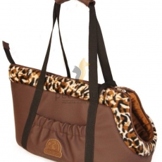 Meduza Gold Travel Bag Hundetragetasche, braun