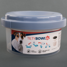 Wassernapf Tilty Bowl - Gr��e M, Farbe taubenblau