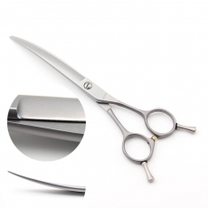 Schneideschere | 7 Zoll |� 18 cm | gebogen | gavanisiert |� Mikroverzahnung