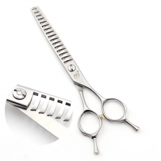 Modellierschere | 7 Zoll |� 18 cm | 16 Z�hne | matt silber�