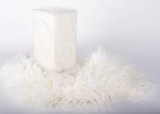 Starzclub Pudelfell asiatisch f�r Modellhund - wei�