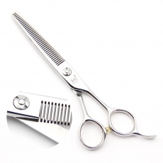 Modellierschere | 6 Zoll | 40 Z�hne | matt silber