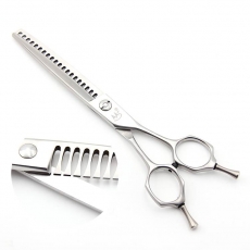 Modellierschere | 6,5 Zoll | 20 Z�hne | hochglanz silber�