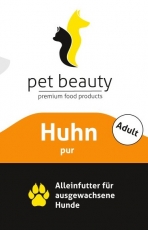Huhn pur | Nassfutter f�r Hunde | 800g
