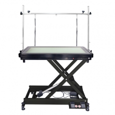 Elektrischer Trimmtisch mit LED in schwarz oder wei�