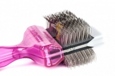 ActiVet Pro Brush Stark 4,5 cm lila | exklusive B�rsten f�r Hunde und Katzen