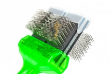 ActiVet Pro Mega Brush Weich 9 cm gr�n | exklusive B�rsten f�r Hunde und Katzen