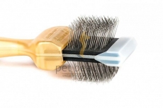 ActiVet Pro Supersoft Coat Grabber 4,5 cm gold | exklusive B�rsten f�r Hunde und Katzen