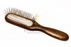 Hundeb�rste | PET BEAUTY PREMIUM | schmal Metallstifte | 20mm| exklusive Hundeb�rste