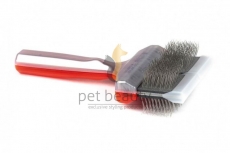 AcitVet Pro UnterCoater MEGA 9 cm rot/silber | exklusive B�rsten f�r Hunde und Katzen
