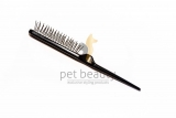 Hundeb�rste | PET BEAUTY TOUPIER | 3-reihig | Metallstifte