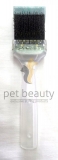 ActiVet Brush MEDIUM gr�n Flitter 4,5 cm | exklusive B�rsten f�r Hunde und Katzen