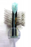 ActiVet Brush MEDIUM gr�n Flitter 9cm | exklusive B�rsten f�r Hunde und Katzen