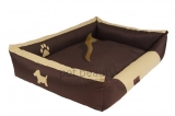Meduza Gold Hundebett Jimmi | braun | 70x60cm