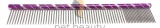 Pet Beauty Grooming Frisierkamm 25cm, 80/20 grob/fein gezahnt, lila