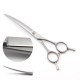 Schneideschere | 7 Zoll |� 18 cm | gebogen | gavanisiert |� Mikroverzahnung