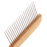 Holz-Pudelkamm, extra lange Pins