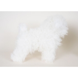 Starzclub Fell f�r Modellhund Bichon | wei�
