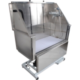 Elektrische Hunde-Waschstation | Edelstahl