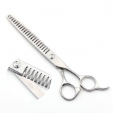 Modellierschere | 7,5 Zoll | 22 Z�hne | matt silber