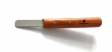 pet beauty Trimmstab mit Holzgriff | stripping stick | Trimmstein | Gesamtl�nge 14,5cm