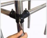 Faltbare Hundebadewanne mit Gestell in blau oder wei�