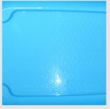 Faltbare Hundebadewanne mit Gestell in blau oder wei�