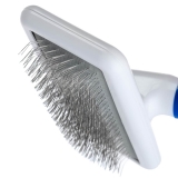 DoggyMan | Soft Slicker Brush medium wei� | exklusive B�rsten f�r Hunde und Katzen