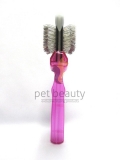 ActiVet Pro Mega Brush Stark 9 cm lila | exklusive B�rsten f�r Hunde und Katzen