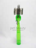 ActiVet Pro Brush Weich 4,5 cm gr�n | exklusive B�rsten f�r Hunde und Katzen