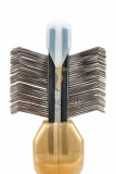 ActiVet Mega Brush Supersoft Coat Grabber 9 cm gold | exklusive B�rsten f�r Hunde und Katzen