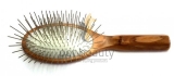 Olivenholz-Hundeb�rste | PET BEAUTY DELUXE | 35mm Metallstifte | exklusive Hundeb�rste